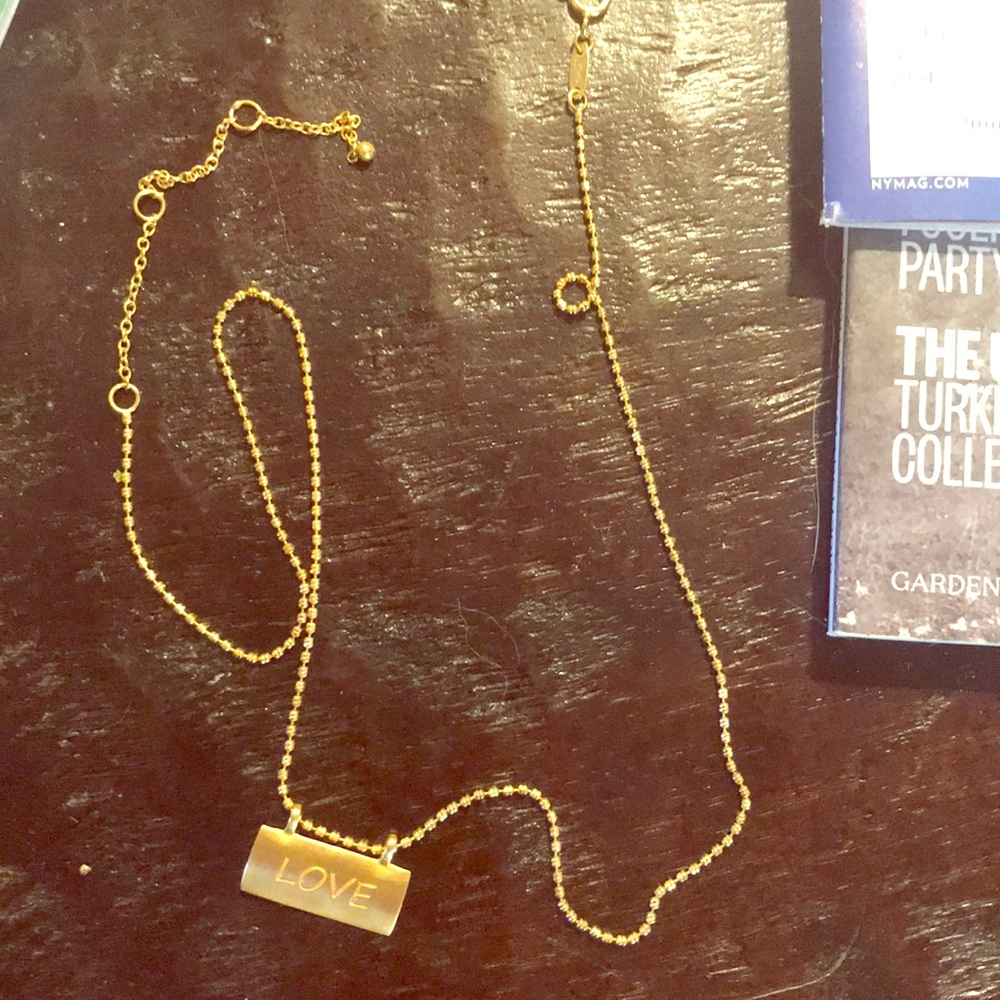 19inch Satya Gold Plated “LOVE” Sanskrit